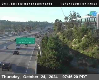 SB 15 at Rancho Bernardo Rd.