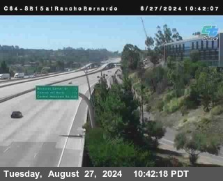 SB 15 at Rancho Bernardo Rd.