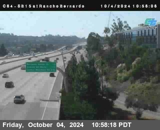 SB 15 at Rancho Bernardo Rd.