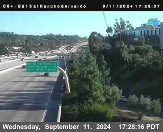 SB 15 at Rancho Bernardo Rd.