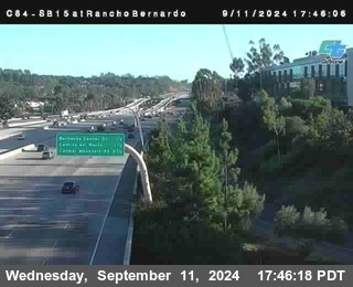 SB 15 at Rancho Bernardo Rd.