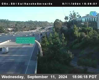 SB 15 at Rancho Bernardo Rd.