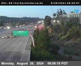 SB 15 at Rancho Bernardo Rd.