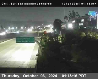 SB 15 at Rancho Bernardo Rd.