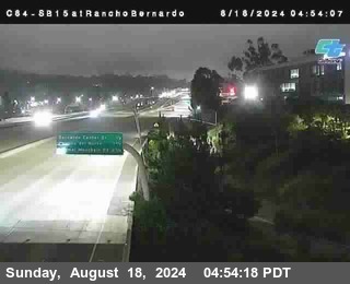 SB 15 at Rancho Bernardo Rd.