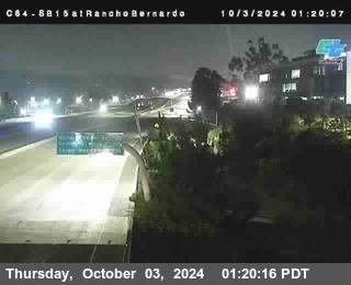 SB 15 at Rancho Bernardo Rd.