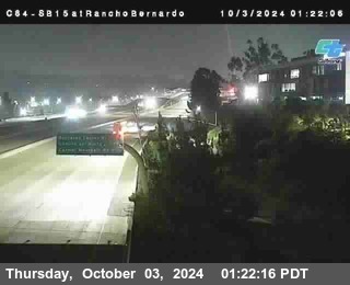 SB 15 at Rancho Bernardo Rd.