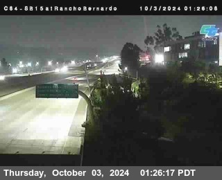 SB 15 at Rancho Bernardo Rd.