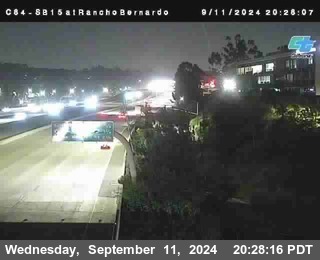 SB 15 at Rancho Bernardo Rd.