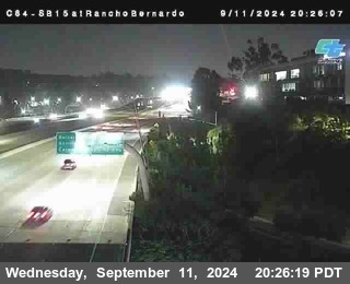 SB 15 at Rancho Bernardo Rd.