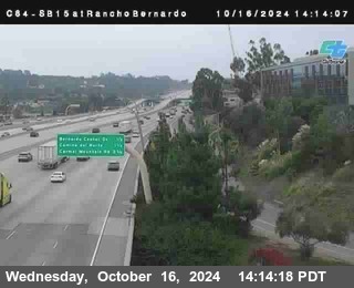 SB 15 at Rancho Bernardo Rd.