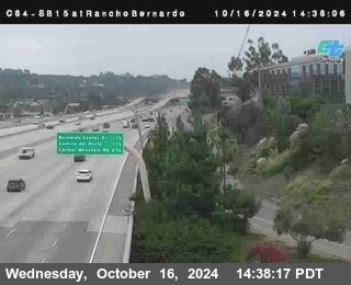 SB 15 at Rancho Bernardo Rd.