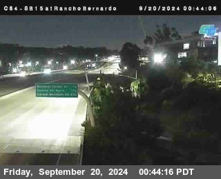 SB 15 at Rancho Bernardo Rd.