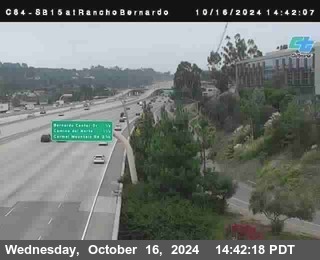 SB 15 at Rancho Bernardo Rd.