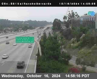 SB 15 at Rancho Bernardo Rd.