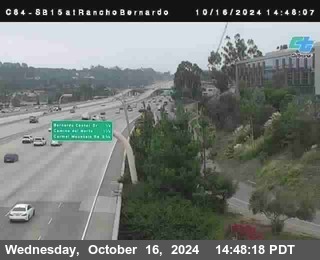 SB 15 at Rancho Bernardo Rd.