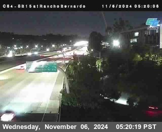 SB 15 at Rancho Bernardo Rd.