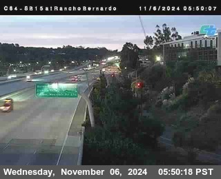 SB 15 at Rancho Bernardo Rd.