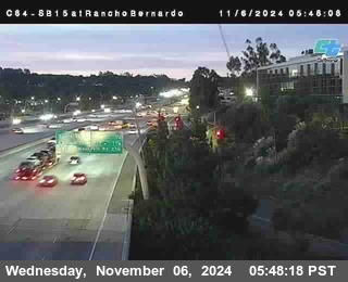 SB 15 at Rancho Bernardo Rd.