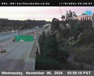 SB 15 at Rancho Bernardo Rd.