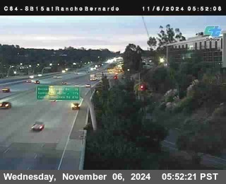 SB 15 at Rancho Bernardo Rd.