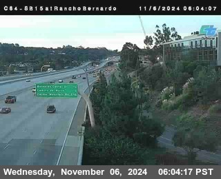 SB 15 at Rancho Bernardo Rd.