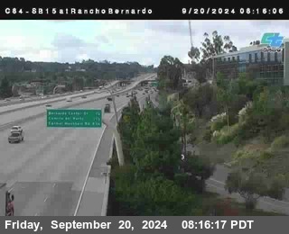 SB 15 at Rancho Bernardo Rd.