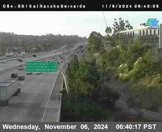 SB 15 at Rancho Bernardo Rd.