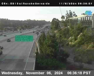 SB 15 at Rancho Bernardo Rd.