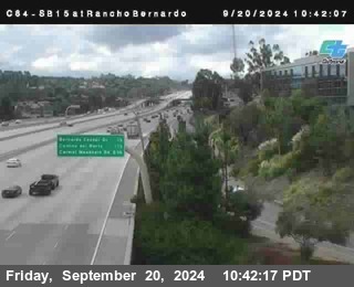 SB 15 at Rancho Bernardo Rd.