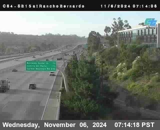 SB 15 at Rancho Bernardo Rd.