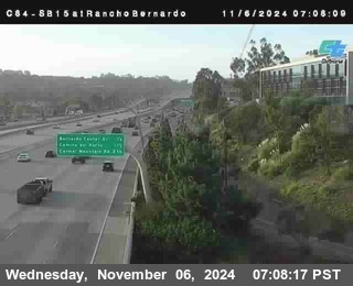 SB 15 at Rancho Bernardo Rd.