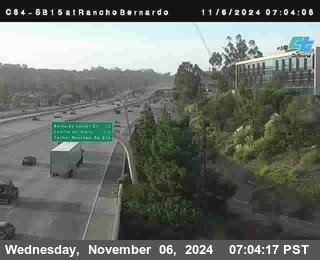 SB 15 at Rancho Bernardo Rd.