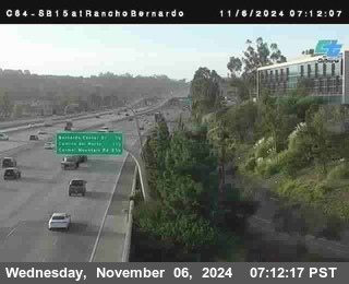 SB 15 at Rancho Bernardo Rd.