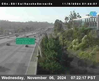 SB 15 at Rancho Bernardo Rd.