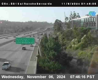 SB 15 at Rancho Bernardo Rd.