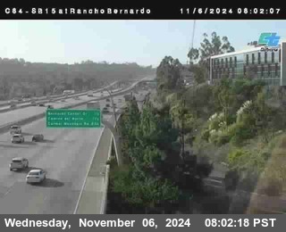 SB 15 at Rancho Bernardo Rd.