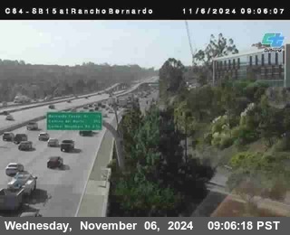 SB 15 at Rancho Bernardo Rd.