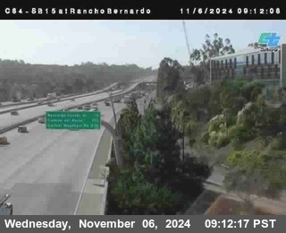 SB 15 at Rancho Bernardo Rd.