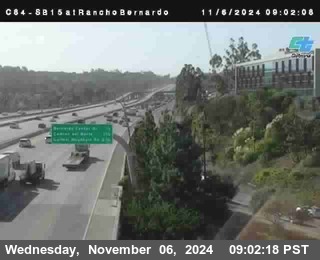 SB 15 at Rancho Bernardo Rd.