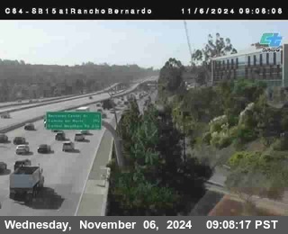 SB 15 at Rancho Bernardo Rd.