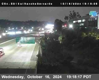 SB 15 at Rancho Bernardo Rd.