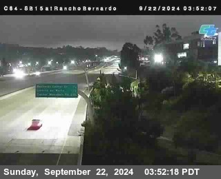 SB 15 at Rancho Bernardo Rd.