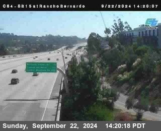 SB 15 at Rancho Bernardo Rd.