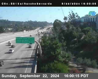 SB 15 at Rancho Bernardo Rd.