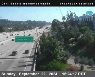 SB 15 at Rancho Bernardo Rd.