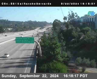 SB 15 at Rancho Bernardo Rd.