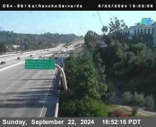 SB 15 at Rancho Bernardo Rd.