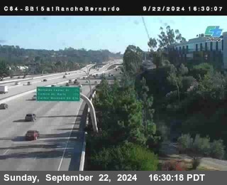 SB 15 at Rancho Bernardo Rd.