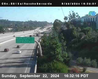 SB 15 at Rancho Bernardo Rd.